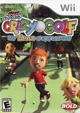 Kidz Sports- Crazy Golf box cover front